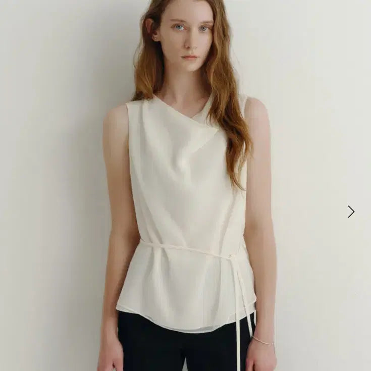 [BUNJANG] Sie Kelly Cowl Neck Strap Blouse / Sie 켈리 카울넥 스트랩 블라우스
