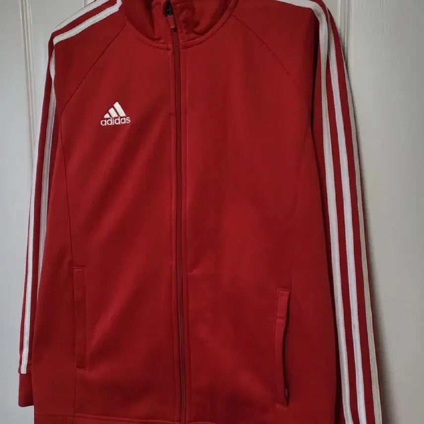 [BUNJANG] Adidas Red Training Jacket / 아디다스 레드져지
