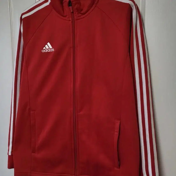 [BUNJANG] Adidas Red Training Jacket / 아디다스 레드져지