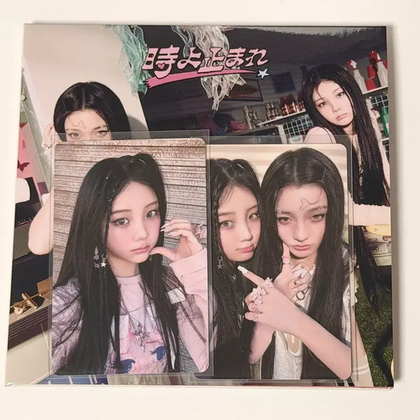 [BUNJANG] ILLIT Toki Yo Tomare Album Photocards (Hero's Ver.) - Wonhee, Iroha / 아일릿 토키요토마레 앨범 앨포 희어로즈 원희 이로하