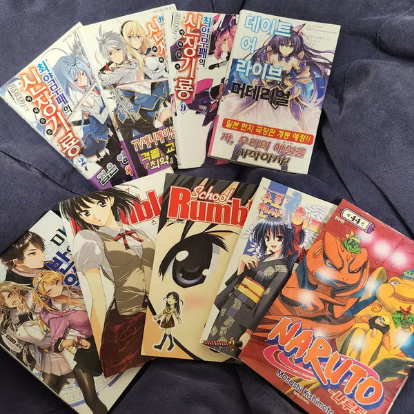 [BUNJANG] Manga and Light Novels Bundle / 만화책과 라이트노벨 일괄 판매