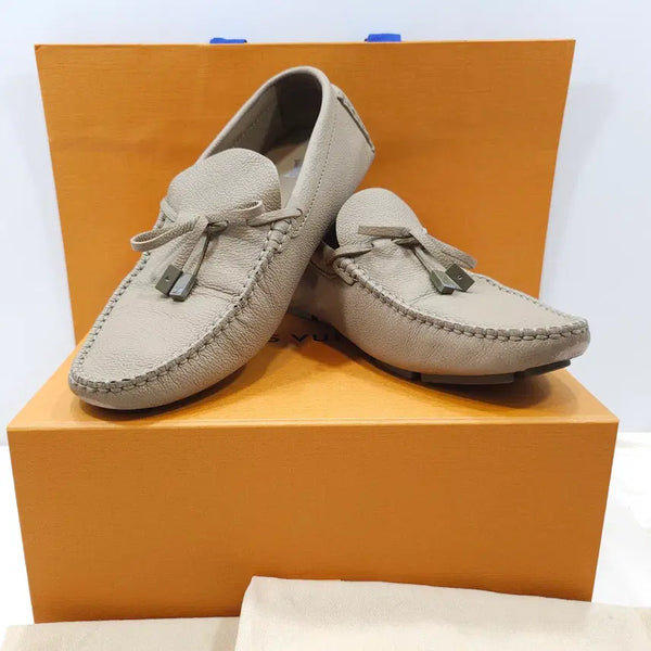 [BUNJANG] Louis Vuitton Beige Driving Moccasins / 루이비통 드라이빙 모카신 베이지