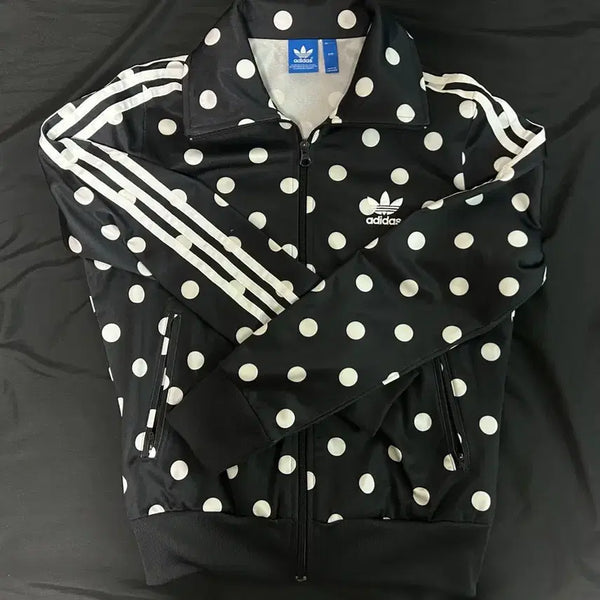 [BUNJANG] Adidas Dot Pattern Jersey Now I'm Young / 아디다스 도트 땡땡이 져지 나우아임영