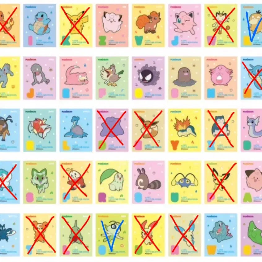 [BUNJANG] Lemona Pokemon Collaboration Stickers / 레모나 포켓몬 스티커 교환/판매