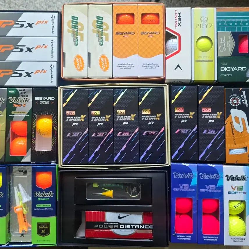 [BUNJANG] Assorted Brands New Golf Balls Bundle / 다양한 브랜드 새제품 골프공