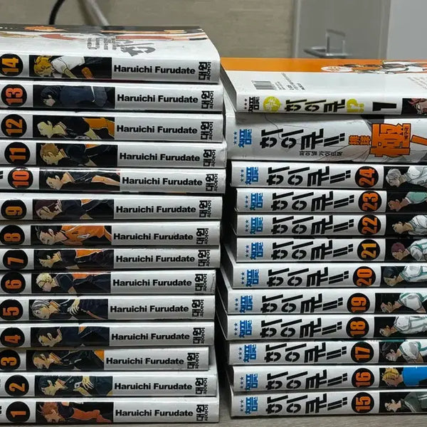 [BUNJANG] Haikyuu!! Complete Manga Set Volumes 1-24 / 하이큐 1~24권, 배구극, 렛츠 하이큐1 판매합니다.