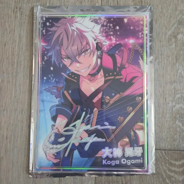[BUNJANG] Ensemble Stars! Reika Kaika Okami Koga Photocard / 앙스타 오오가미 코가 무지개 개화 포토레이트 피쳐
