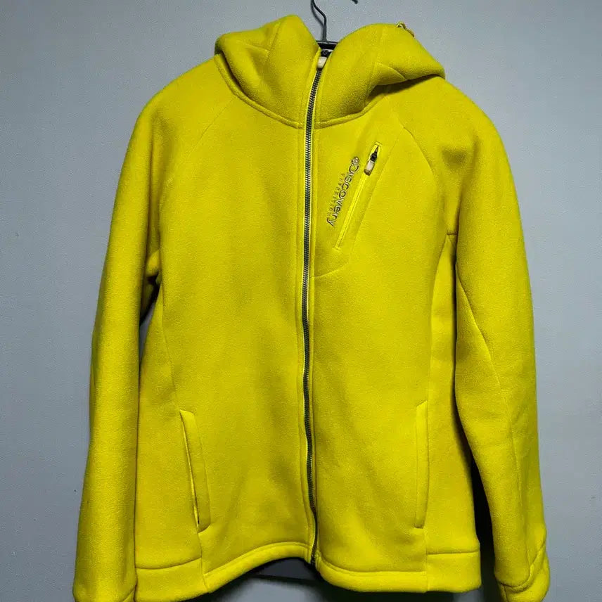 [BUNJANG] Discovery Yellow Fleece Jacket / 디스커버리 옐로우 플리스 자켓
