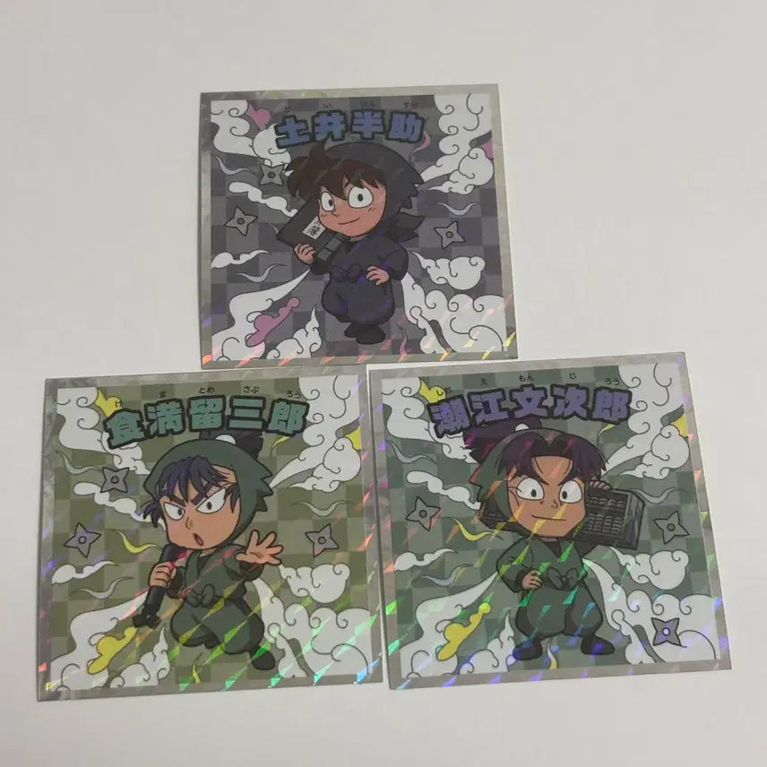 [BUNJANG] Nintama Rantarou Wafer Sticker Bundle Set - Doi Keman Monjiro / 닌타마 란타로 웨하스 스티커 도이 케마 몬지로 일괄