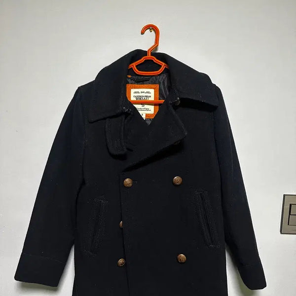 [BUNJANG] Superdry Duffle Coat Black / 슈퍼드라이 더플코트 검정