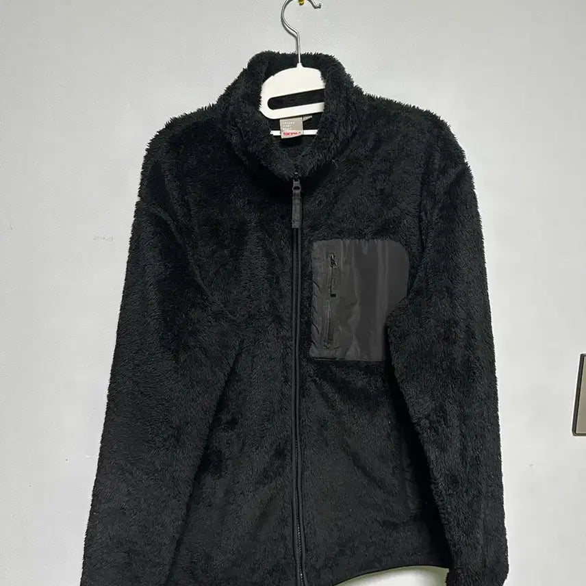 [BUNJANG] Black Fleece Sweatshirt / 블랙 후리스