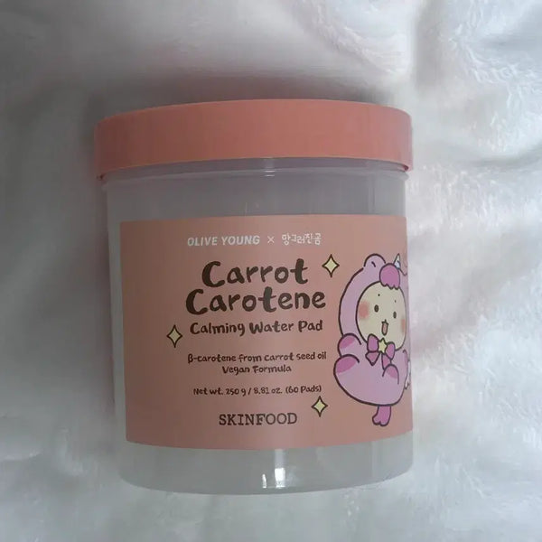 [BUNJANG] SKINFOOD Carrot Pad 60 Count / 스킨푸드 당근패드 60매