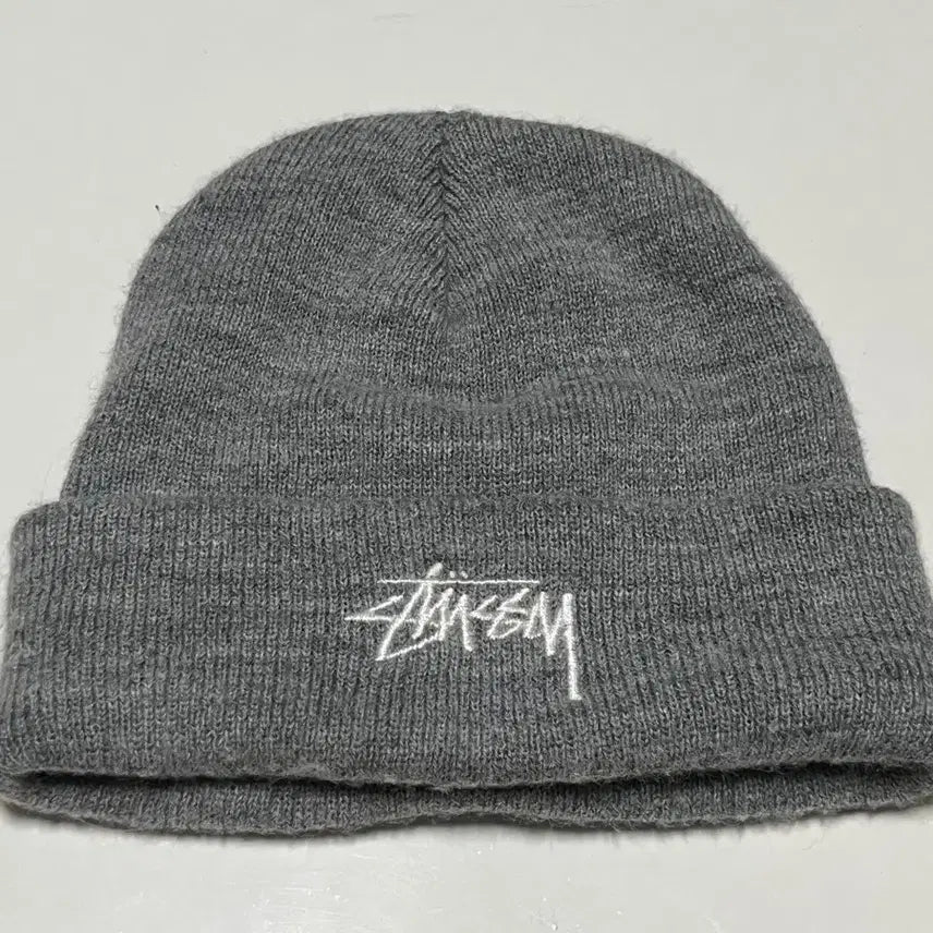 [BUNJANG] Stussy Basic Cuff Beanie Grey / 스투시 베이직 커프 비니 그레이