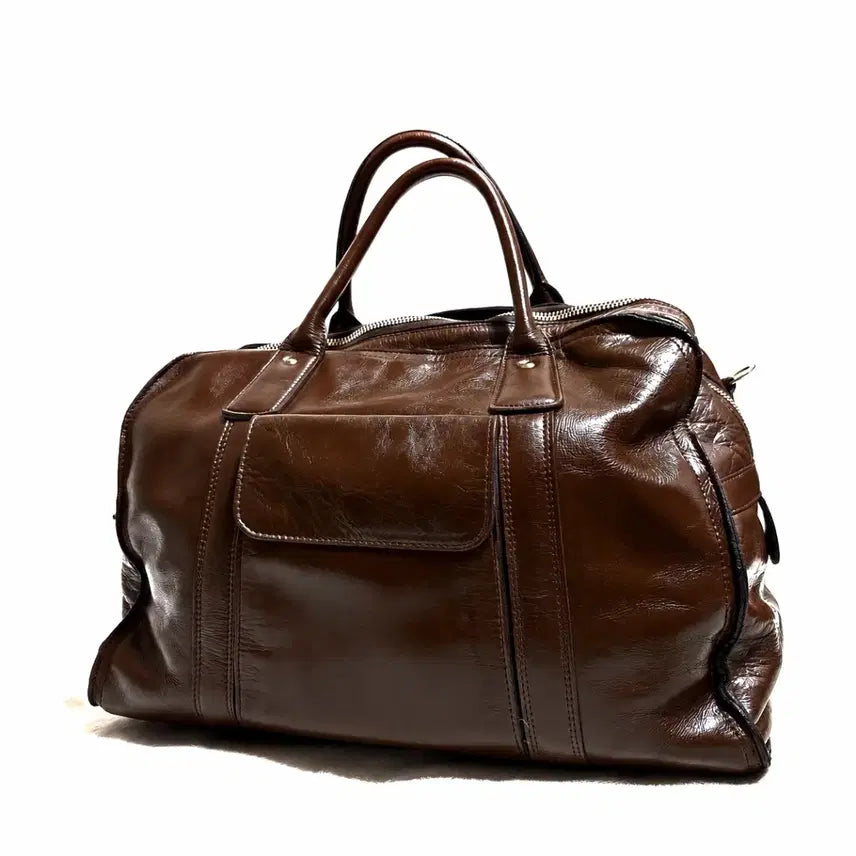 [BUNJANG] Yoshida Porter Baron Archive 00s Steerhide Boston Bag / 요시다 포터 바론 00s 아카이브 소가죽 보스톤백