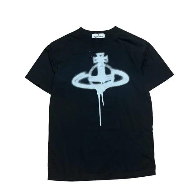 [BUNJANG] Vivienne Westwood Spray of Cotton T-Shirt / 비비안웨스트우드 스프레이 오브 코튼 반팔