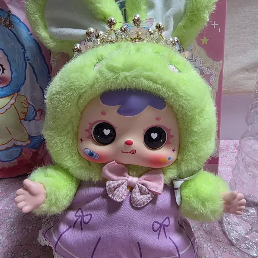[BUNJANG] BabyThree Samuel Crown Rabbit 400% Figure / 베이비쓰리 사무엘 크라운래빗 400% 인형