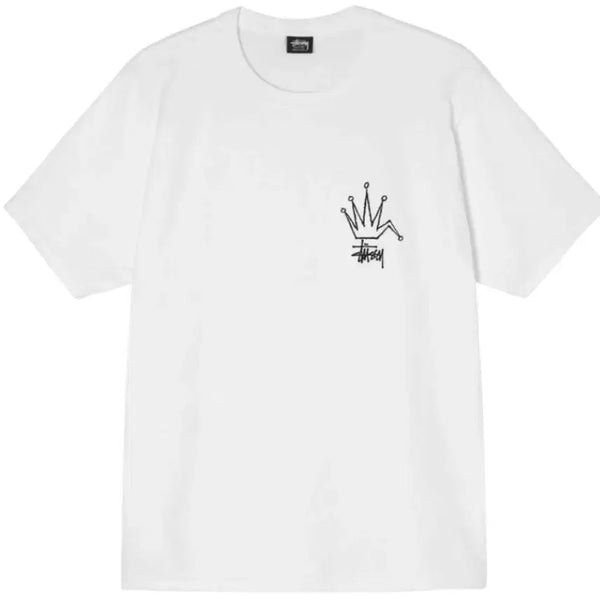 [BUNJANG] Stussy Broken Crown Logo T-Shirt L / 스투시 브로큰 크라운 티 L , 크라운 티 L stussy 구제