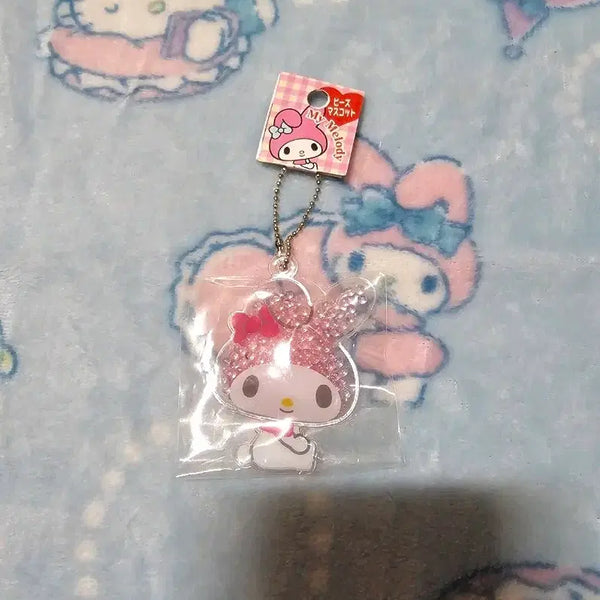 [BUNJANG] Sanrio My Melody Vintage Bead Mascot Strap / 고전 비즈 마스코트 스트랩 마이멜로디:)