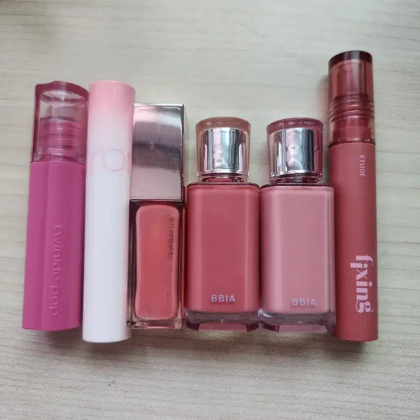 [BUNJANG] Bundle Set of 6 Summer Cool Tone Lip Products / 여쿨 인생 립 6종 일괄 판매