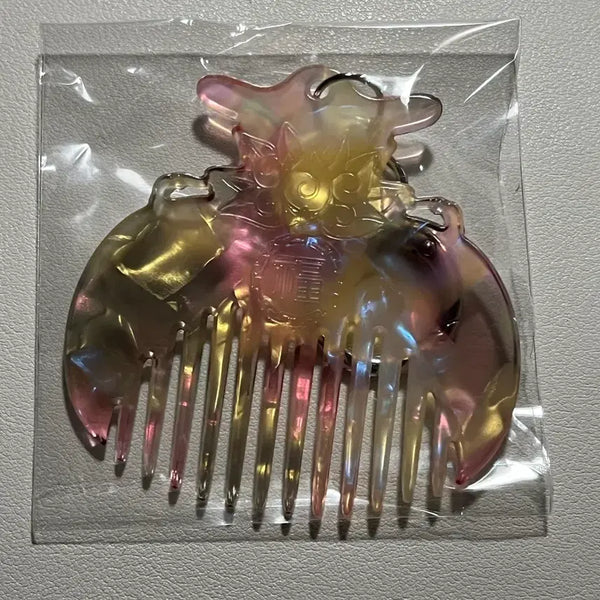 [BUNJANG] CLIO Royal Lucky Bag Comb Keychain / 클리오 국가유산청 빗 키링 왕실 복주머니