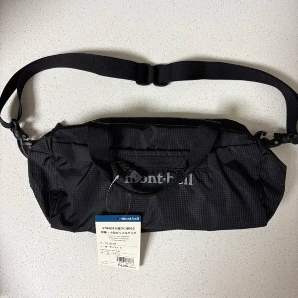 [BUNJANG] Montbell Lightweight Duffel Bag Black / 몽벨 라이트 웨이트 더플백 블랙 1133394