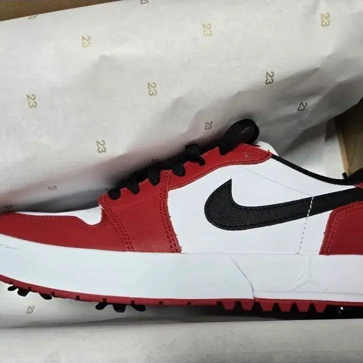 [BUNJANG] Nike Air Jordan 1 Low Golf Varsity Red 265 / 나이키 에어조던 1 로우 골프 바시티레드 265