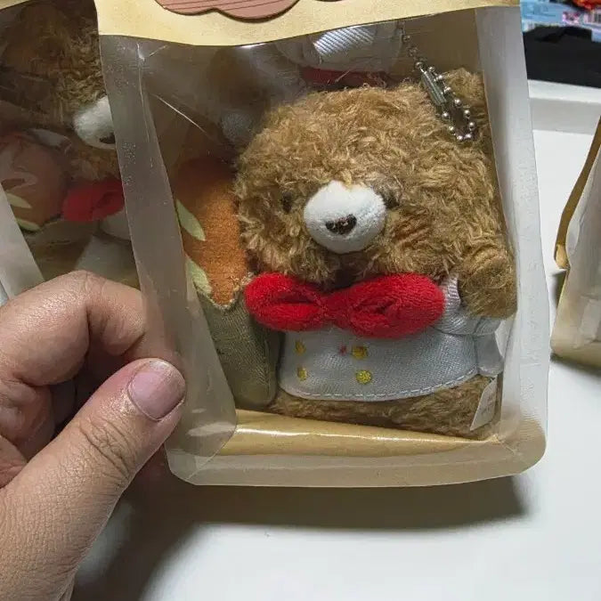[BUNJANG] Bear Bakery Ggomdori Keyring / 베어 베이커리 곰돌이 키링