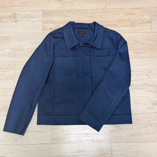 [BUNJANG] COS Women's Navy Jacket / [COS] 코스 여성 자켓