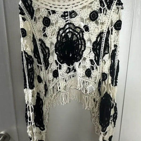 [BUNJANG] Mesh Knit Summer Sweater / 여름 그물니트 새상품