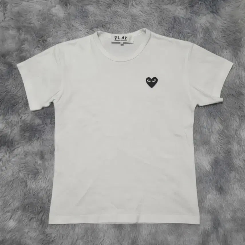 [BUNJANG] Comme des Garçons White T-shirt L / 꼼데가르송 흰색 반팔티 L