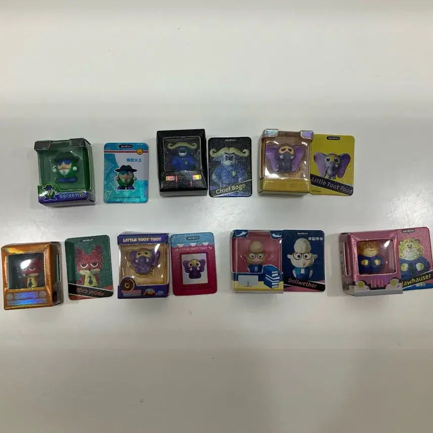 [BUNJANG] Zootopia Rice Grain Figure Unsealed / [개봉] 주토피아 쌀알 피규어