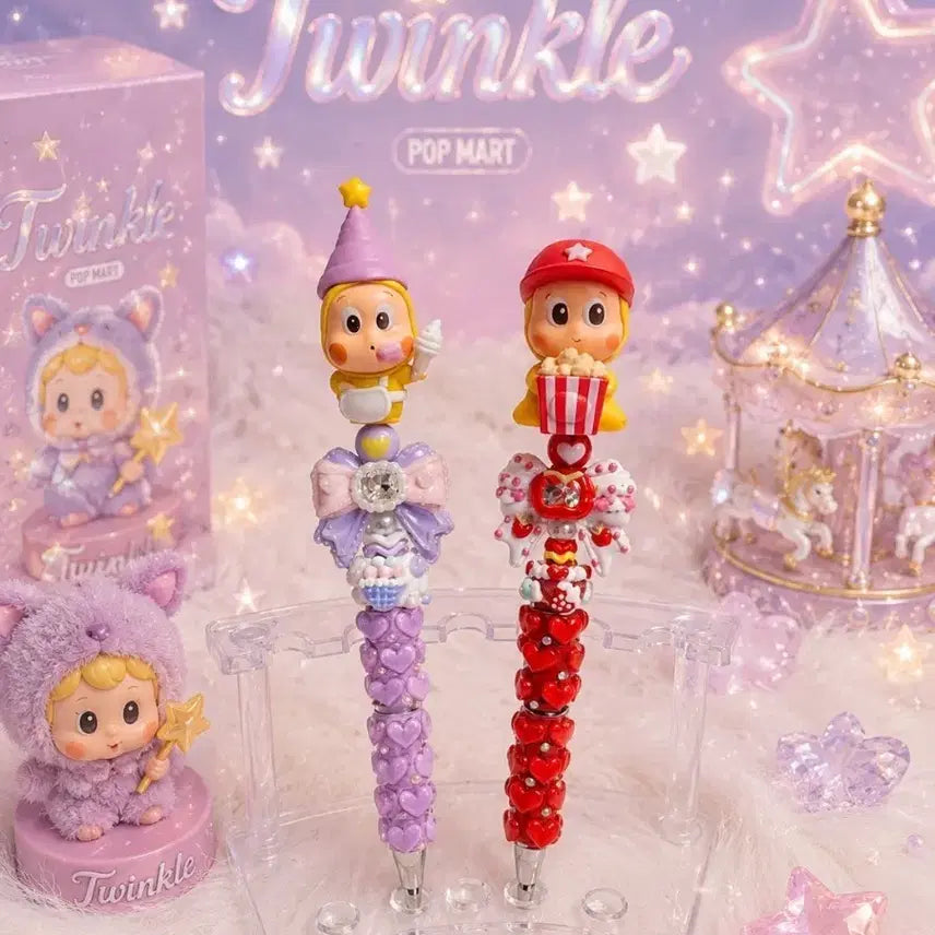 [BUNJANG] Twinkle Character Handmade Ballpoint Pen / 트윙클캐릭터 피규어 볼꾸 핸드메이드 볼펜