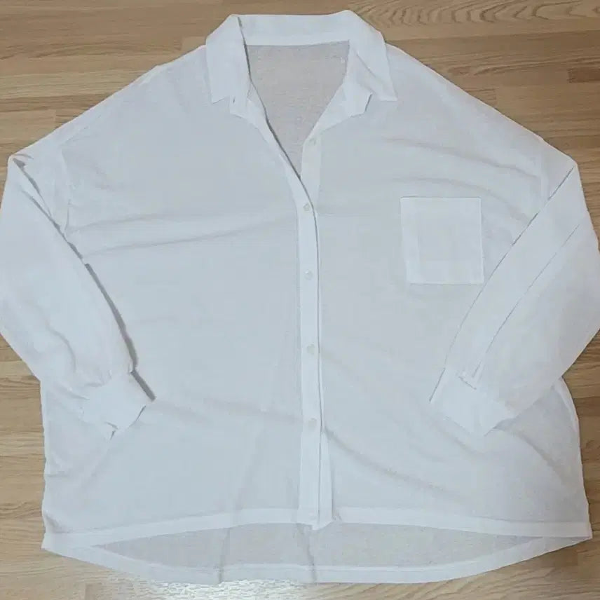 [BUNJANG] Oversized Summer Shirt / 살 타기 싫을 때 걸치는 여름 남방