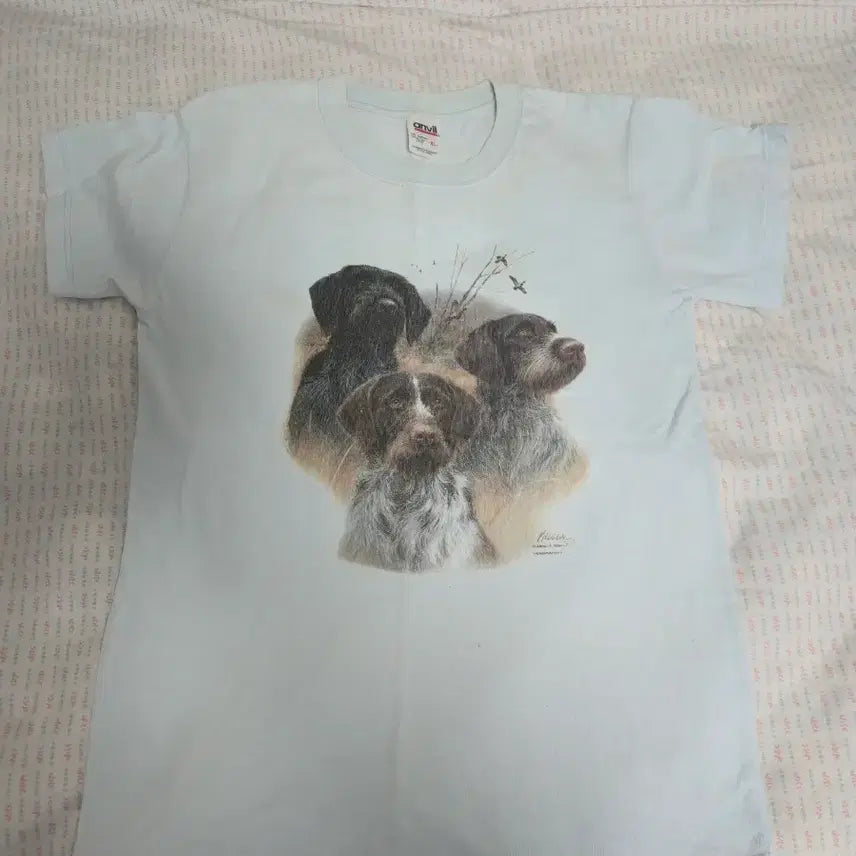 [BUNJANG] Vintage Dog Graphic T-Shirt XL / 빈티지 강아지 티셔츠