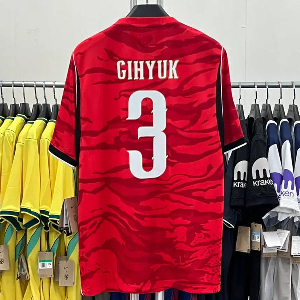 [BUNJANG] South Korea National Football Team 2026/2028 Home Jersey - Lee Ki-hyuk #3 / 26/28 대한민국 홈 No 3 이기혁 유니폼