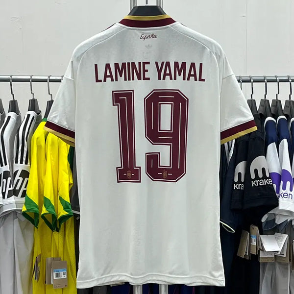 [BUNJANG] Spain Away Lamine Yamal Jersey #19 / 26/28 스페인 어웨이 No 19 라민 야말 유니폼