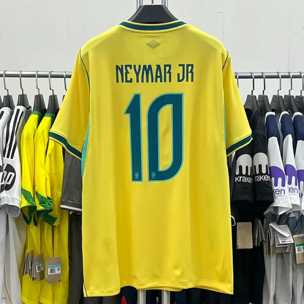[BUNJANG] Brazil Home Neymar #10 Football Jersey (26/28) / 26/28 브라질 홈 No 10 네이마르 유니폼