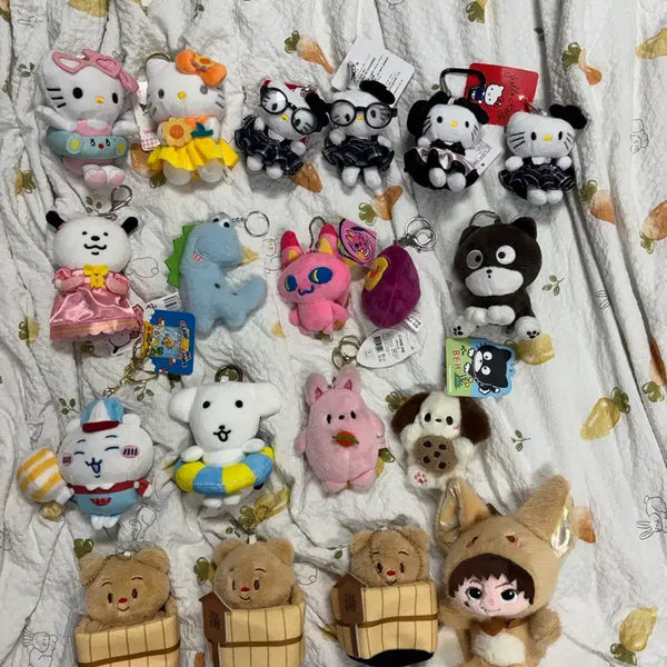[BUNJANG] Assorted Keychain Plushies / 다양한 키링 인형