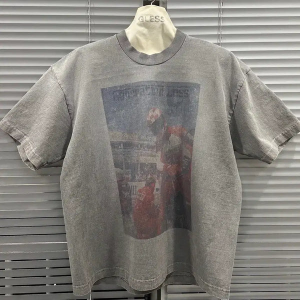[BUNJANG] Gless 043 Short Sleeve T-shirt Size 2 / gless 글레스 043 반팔 2사