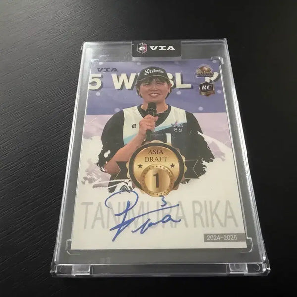 [BUNJANG] VIA WKBL Pro Basketball Autograph Tanimura Rika / VIA WKBL 프로농구 오토 신한은행 타니무라 리카