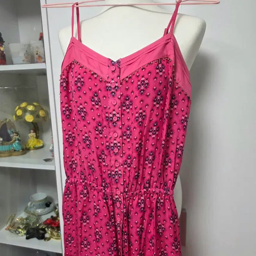 [BUNJANG] Juicy Couture Maxi Dress Sleeveless Silk XS / 미국브랜드 Maxi Dress Juicy 나시 롱원피스
