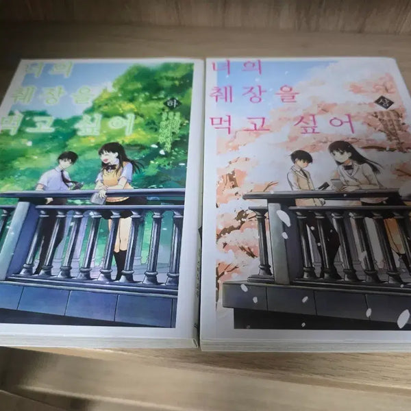 [BUNJANG] I Want to Eat Your Pancreas Manga Volume 1-2 Set / 너의 췌장을 먹고 싶어 만화책 1,2권 세트