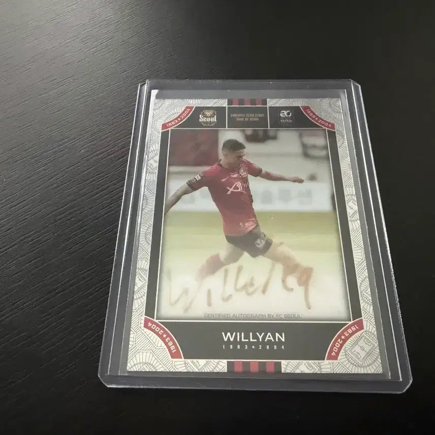 [BUNJANG] FC Seoul Willian Autographed K League Soccer Card / K리그 프로축구 FC서울 기념카드 오토 윌리안