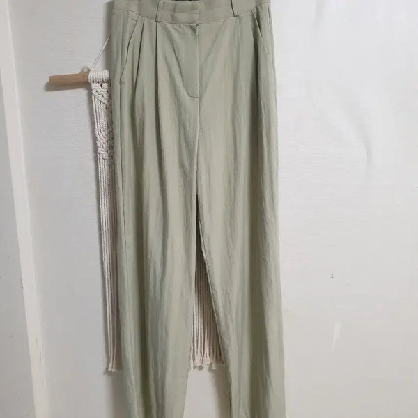 [BUNJANG] Miel Slub Cotton Pants S / 미엘 바스락 팬츠 s