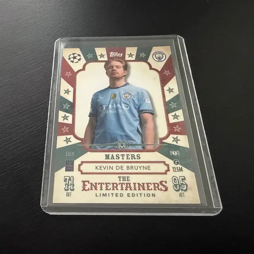 [BUNJANG] Topps Masters Kevin De Bruyne Card / 탑스 마스터즈 케빈 데브라이너 카드