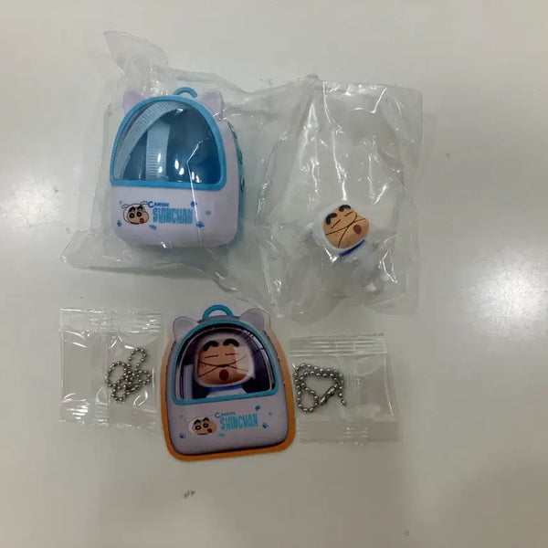 [BUNJANG] Crayon Shin-chan Animal Bag Version Figure Keychain / 짱구는 못말려 백팩 키링 동물가방 버전 피규어 가챠