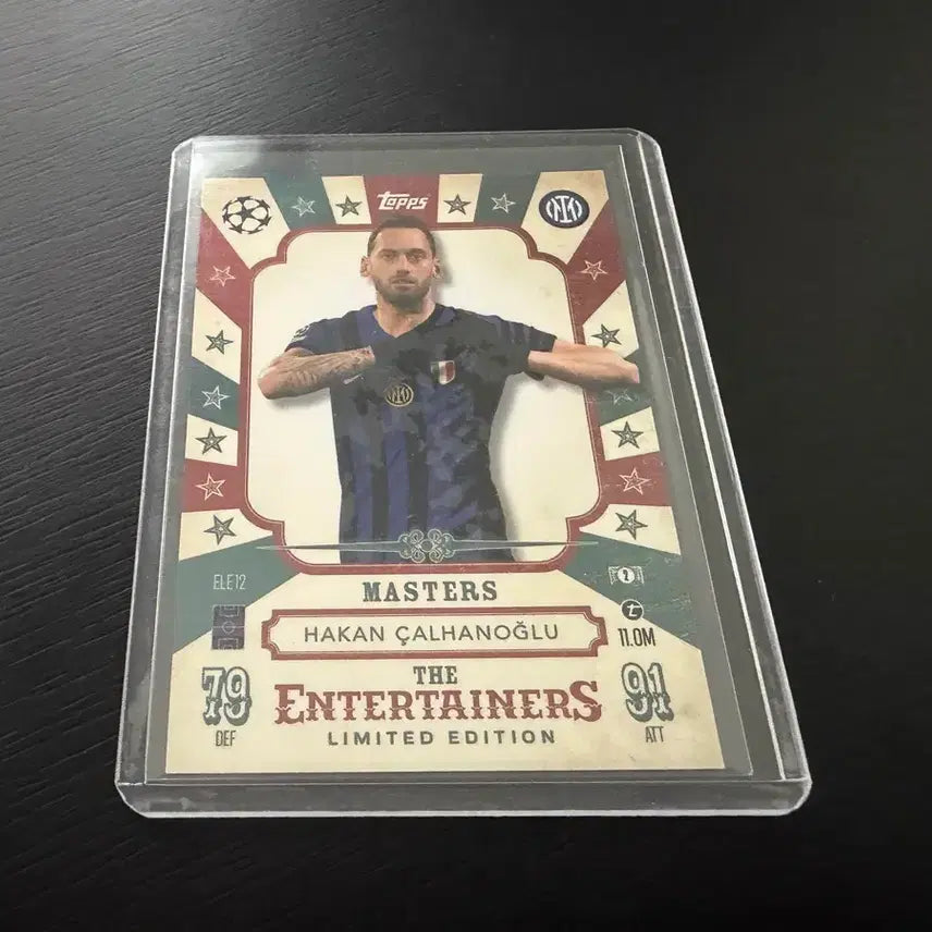 [BUNJANG] Tops Masters Hakan Çalhanoğlu Card / 탑스 마스터즈 하칸 찰하노글루 카드