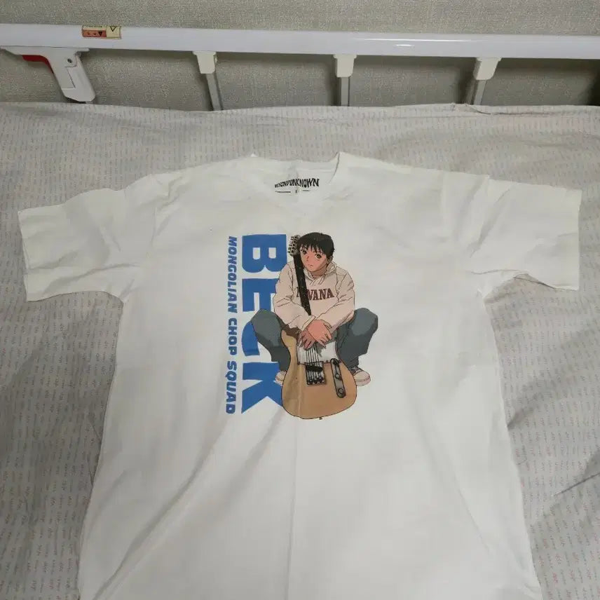 [BUNJANG] BECK Mongolian Chop Squad Character T-Shirt / 애니메이션 beck 캐릭터 티