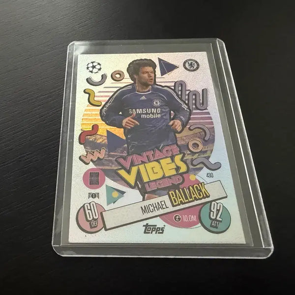 [BUNJANG] Tops Legend Michael Ballack Card / 탑스 레전드 마이클 발락 카드