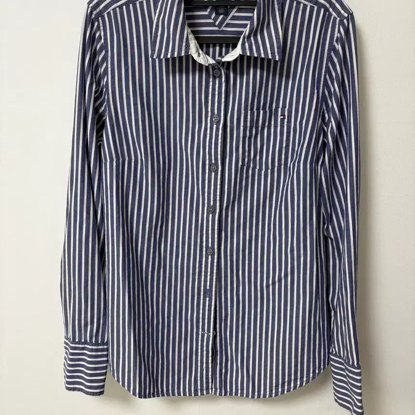 [BUNJANG] Tommy Hilfiger Striped Shirt / 타미힐피거 스트라이프 셔츠